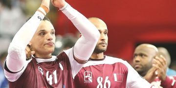 لاعبي منتخب قطر لليد