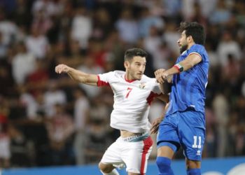 مباراة منتخب الكويت والأردن بالتصفيات المزدوجة