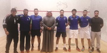 الوفد الكويتي المشارك في بطولة العالم للإسكواش