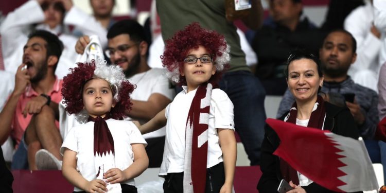 جماهير منتخب قطر