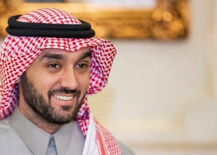 وزير الرياضة السعودي الأمير عبدالعزيز الفيصل