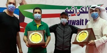 النادي العربي يحصد جائزة أفضل مدرب وإداري في الكراتيه