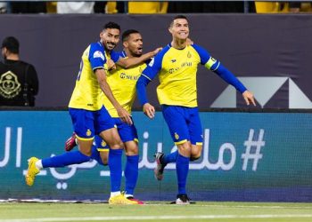 شاهد.. الدوري السعودي محتفلا بهدف رونالدو أمام الرائد.. "12 هدفًا في 12 مباراة"